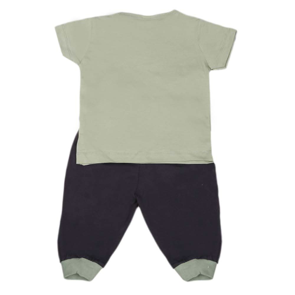 Newborn boys 2pcs Suit - L-Green, Kids, NB Boys Sets And Suits, Chase Value, Chase Value