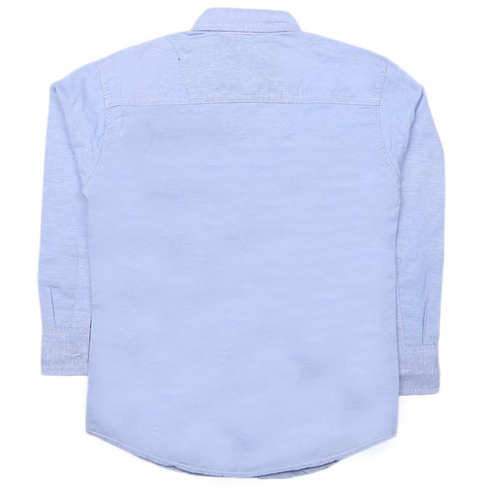 Boys Full Sleeves Casual Shirt - Blue, Kids, Boys Shirts, Chase Value, Chase Value