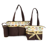 NewBorn Baby Bag 2 Pcs - Coffee Yellow, , Chase Value, Chase Value