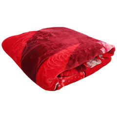 Emperor Blanket 2 PLY Single Bed - Red, Home & Lifestyle, Blanket, Chase Value, Chase Value
