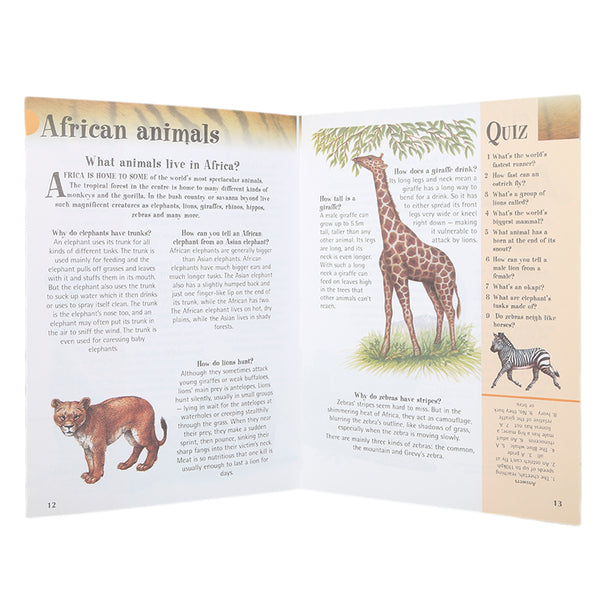 General Knowledge Questions & Answers Animal Kingdom, Kids, Kids Educational Books, 6 to 9 Years, Chase Value