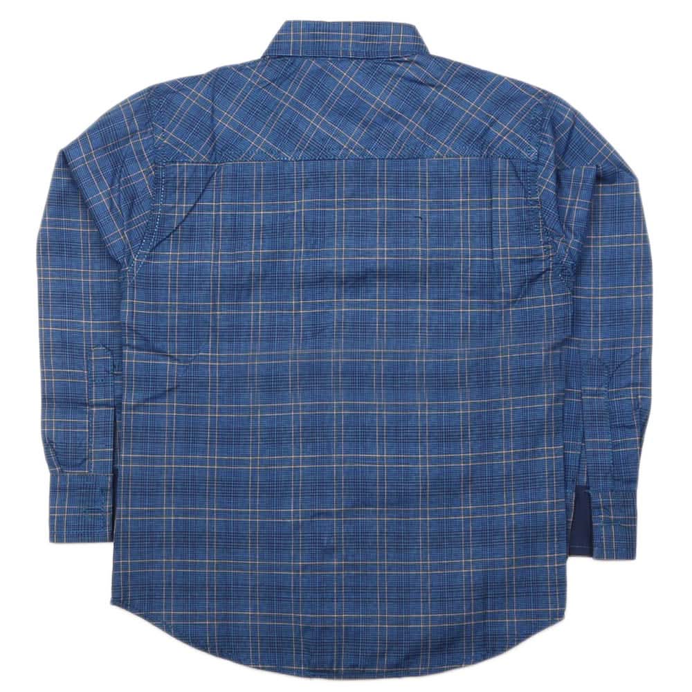 Boys Full Sleeves Casual Shirt - Blue, Kids, Boys Shirts, Chase Value, Chase Value