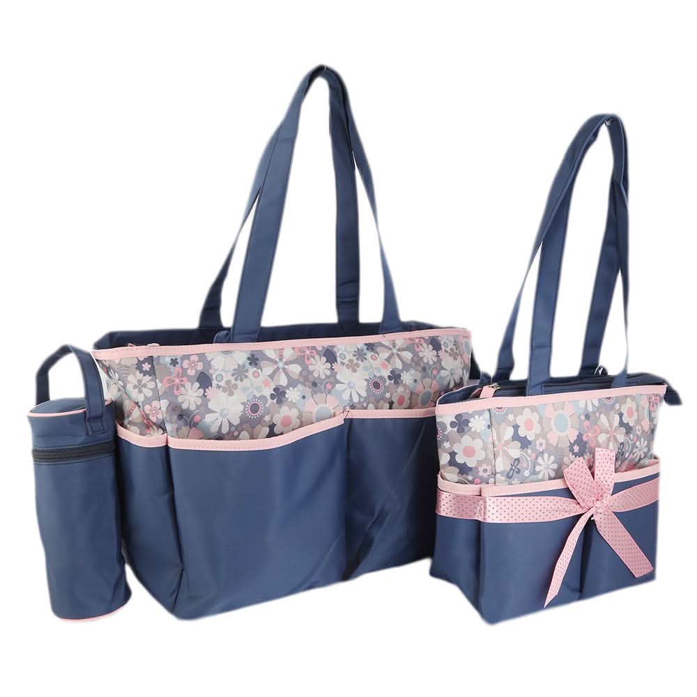 NewBorn Baby Bag 2 Pcs - Blue Pink, Kids, Maternity Bag (Diaper Bag), Chase Value, Chase Value