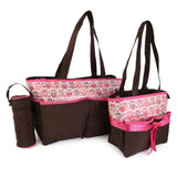 NewBorn Baby Bag 2 Pcs - Coffee Pink, Kids, Maternity Bag (Diaper Bag), Chase Value, Chase Value