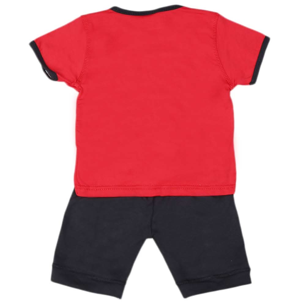 Newborn boys 2pcs Suit - Red, Kids, NB Boys Sets And Suits, Chase Value, Chase Value