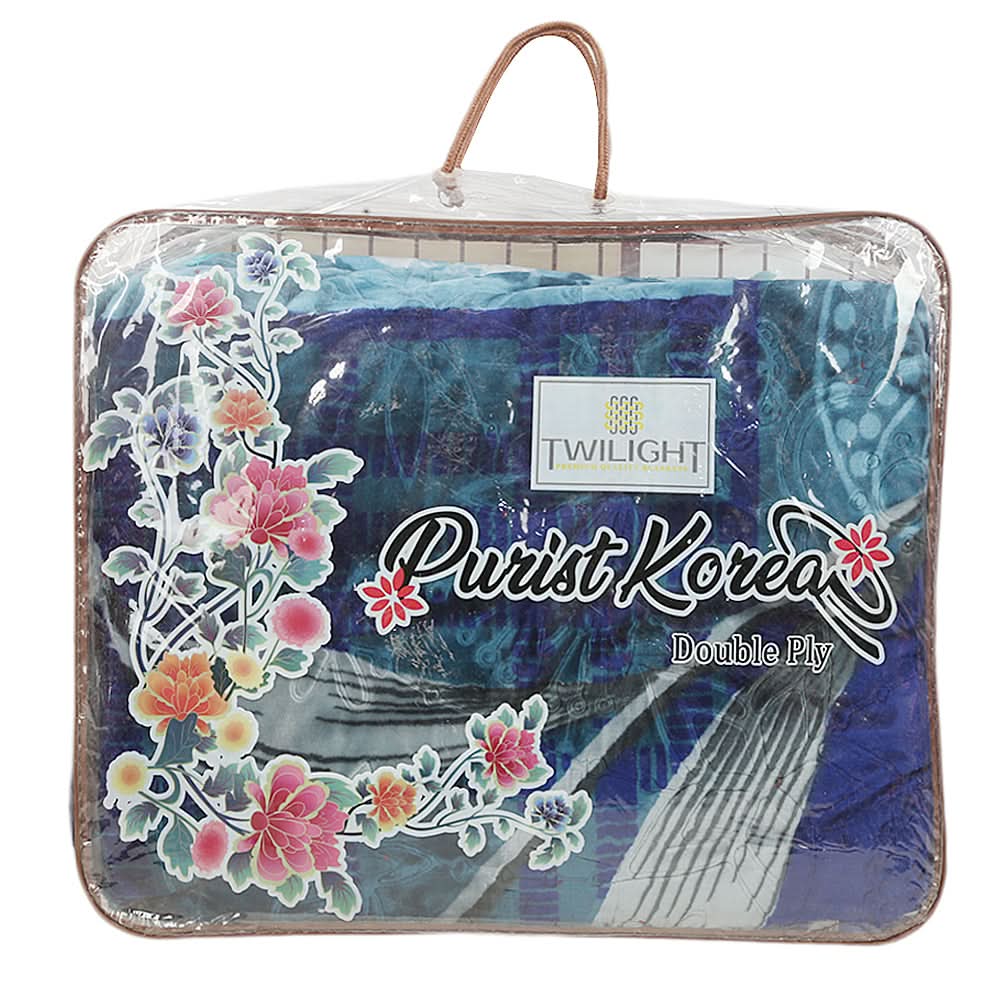 Purist Korea Blanket 2 PLY Double Bed - Multi, Home & Lifestyle, Blanket, Chase Value, Chase Value