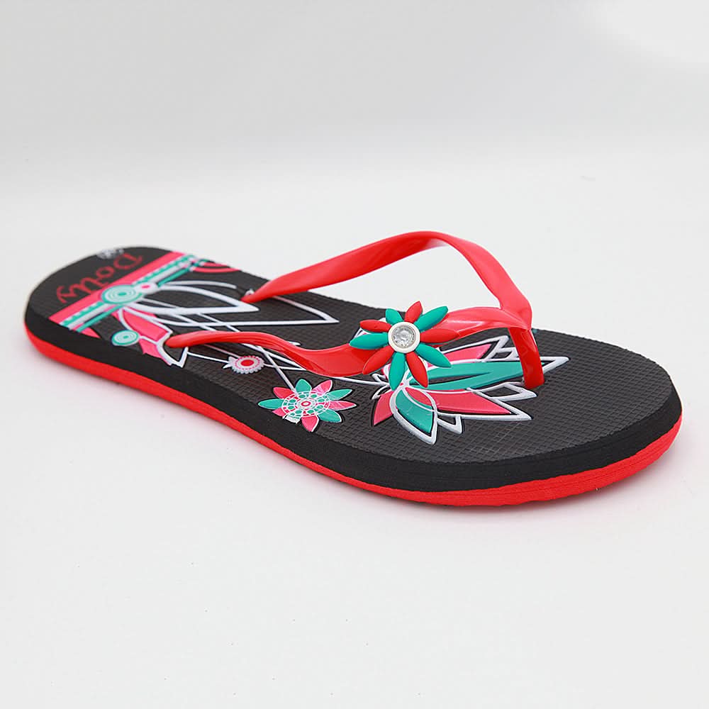 Women's Dolly Slipper  (820-10) - Black, Women, Slippers, Chase Value, Chase Value