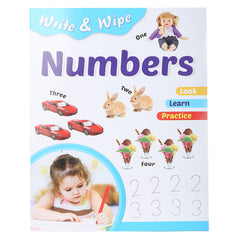 Write & Wipe - Numbers, Kids, Kids Educational Books, 3 to 6 Years, Chase Value