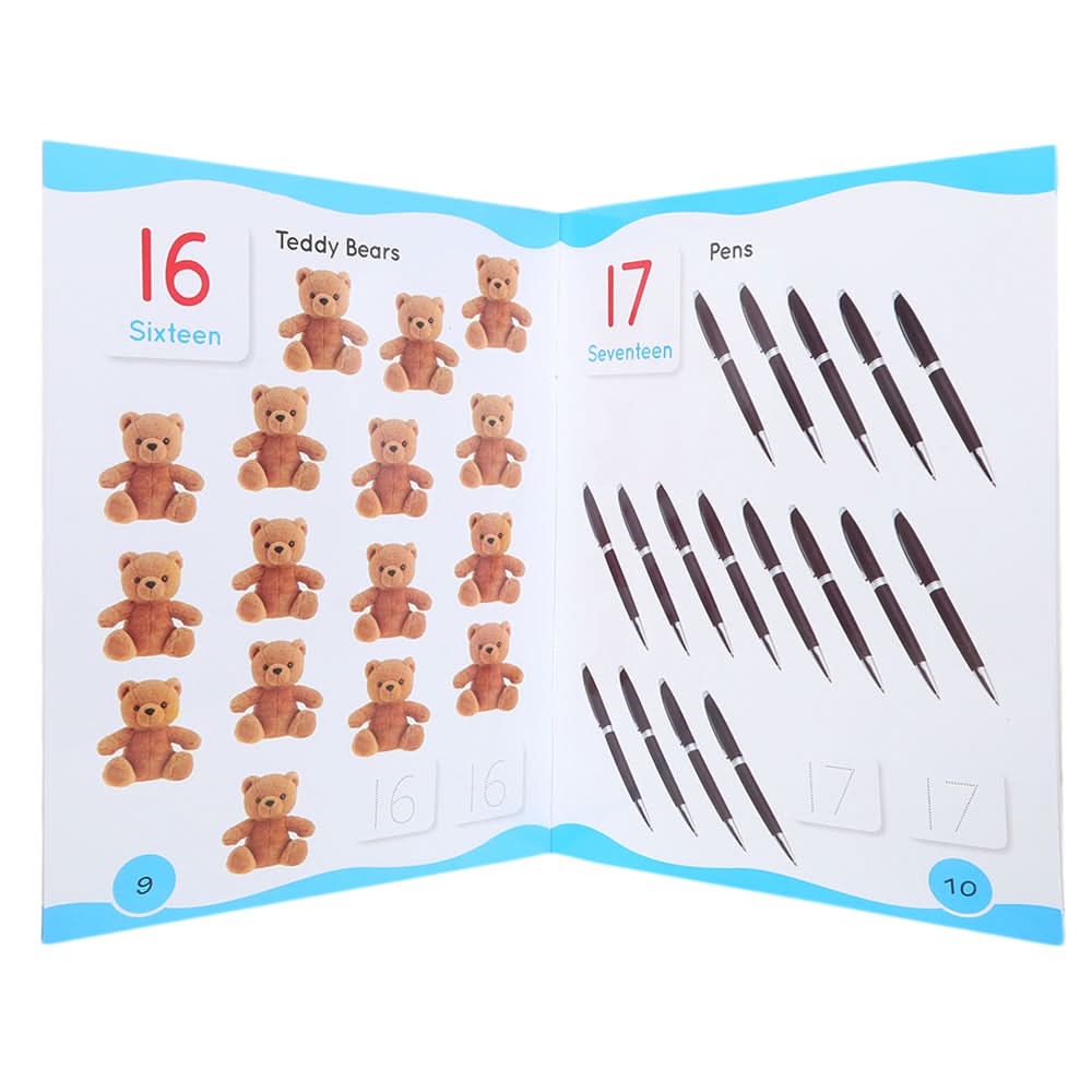 Write & Wipe - Numbers, Kids, Kids Educational Books, 3 to 6 Years, Chase Value
