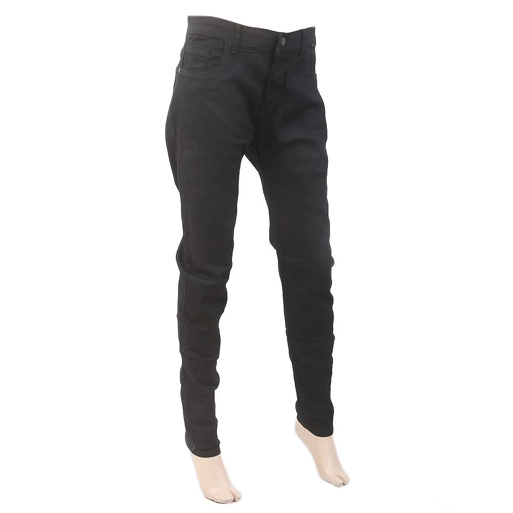 Women's Denim Pant - Black, Women, Pants & Tights, Chase Value, Chase Value