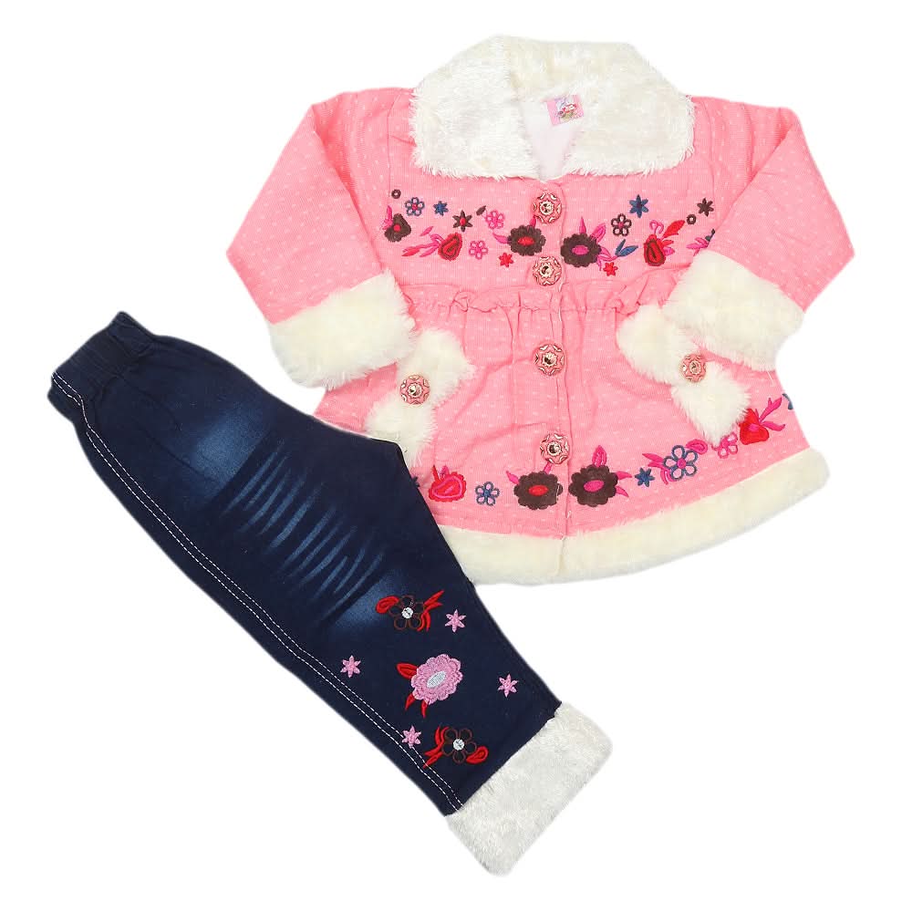 Girls Pant Suit - Pink, Kids, Girls Sets And Suits, Chase Value, Chase Value