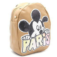 Girls backpack 7572A - Beige, Kids, Kids Bags, Chase Value, Chase Value