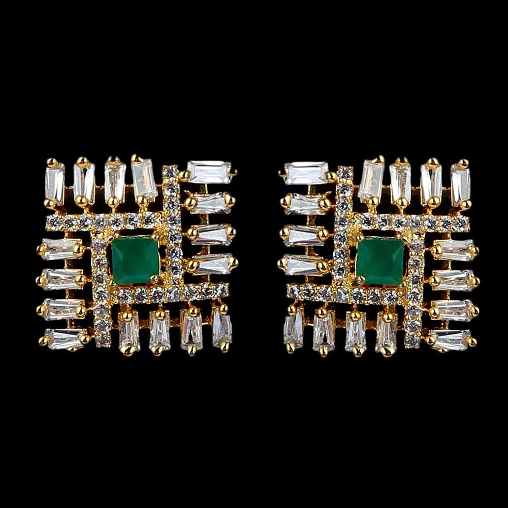 Women's Tops - Golden & Green, Women, Earrings & Tops, Chase Value, Chase Value