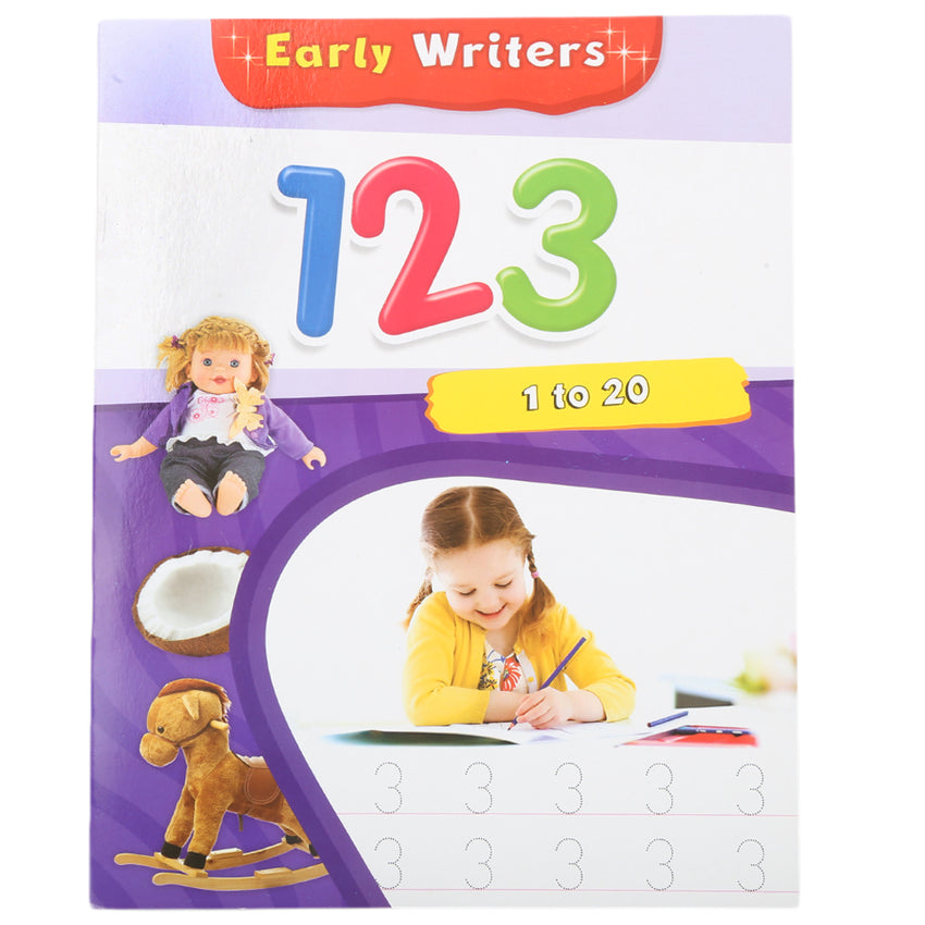 Early Writers - 123, Kids, Kids Educational Books, 3 to 6 Years, Chase Value