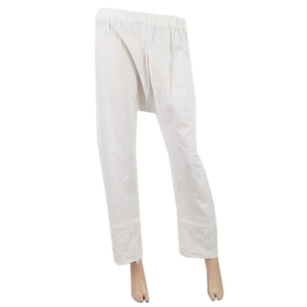 Women's Moti Trouser - Off White, Women, Pants & Tights, Chase Value, Chase Value