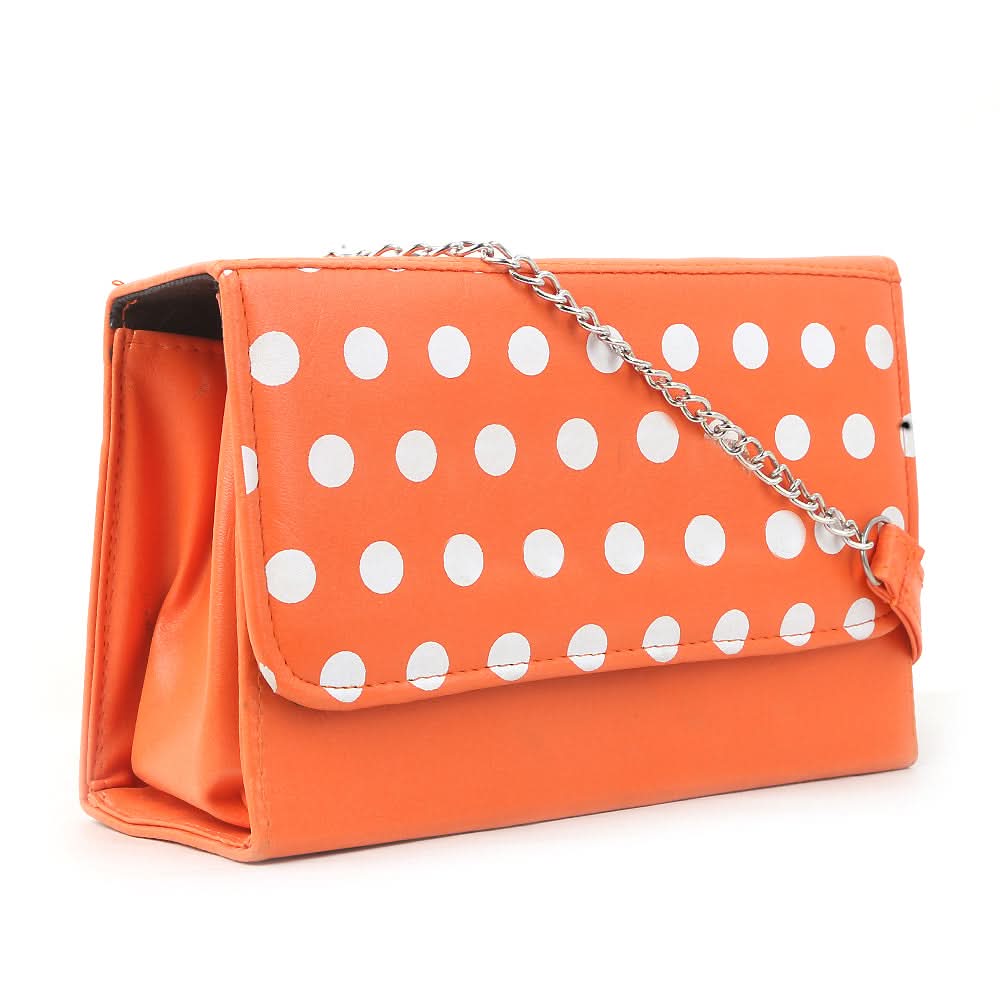 Women's Shoulder Bag 2850 - Orange, Women, Bags, Chase Value, Chase Value