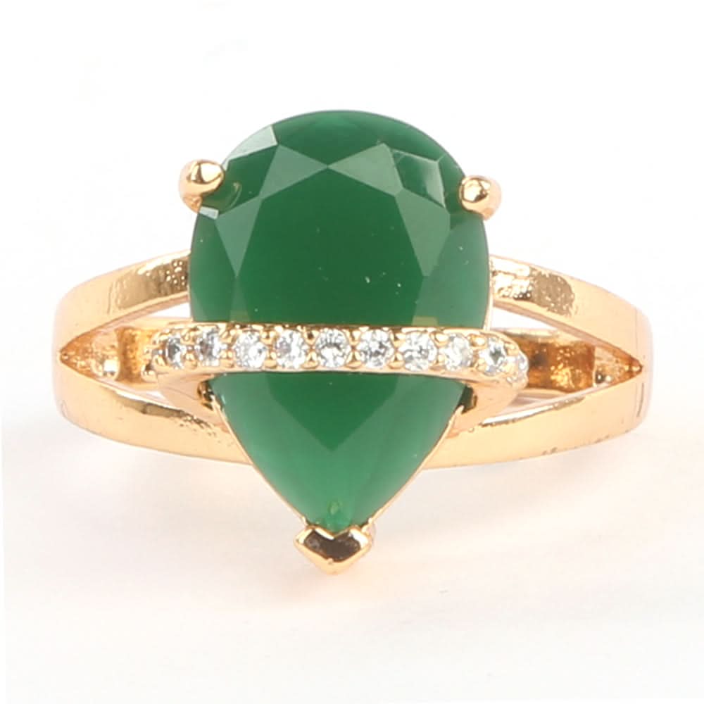 Women's Fancy Ring - Green, Women, Finger Rings, Chase Value, Chase Value