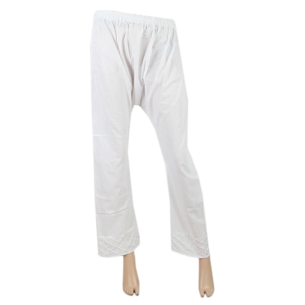 Women's Moti Trouser - White, Women, Pants & Tights, Chase Value, Chase Value