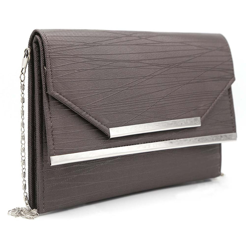 Women's Clutch (Kam-338) - Coffee, Women, Clutches, Chase Value, Chase Value