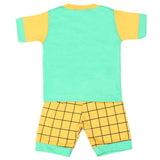 Boys Half Sleeves Suit 4543 - Green, Kids, Boys Sets And Suits, Chase Value, Chase Value