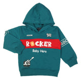 Boys Terry Hoodie - Dark Green, Boys Hoodies & Sweat Shirts, Chase Value, Chase Value