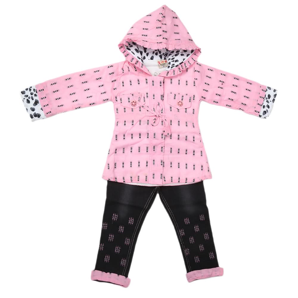 Girls Pant Suit - Pink, Kids, Girls Sets And Suits, Chase Value, Chase Value