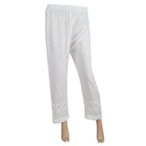 Women's Full Pentax With Filers Trouser - White, Women, Pants & Tights, Chase Value, Chase Value