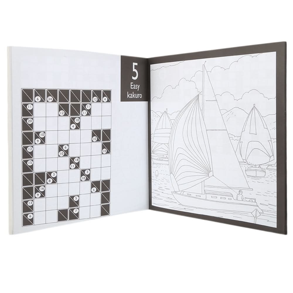 Color & Crossword Steam Speed, Kids, Kids Colouring Books, 3 to 6 Years, Chase Value