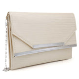 Women's Clutch (Kam-338) - Golden, Women, Clutches, Chase Value, Chase Value