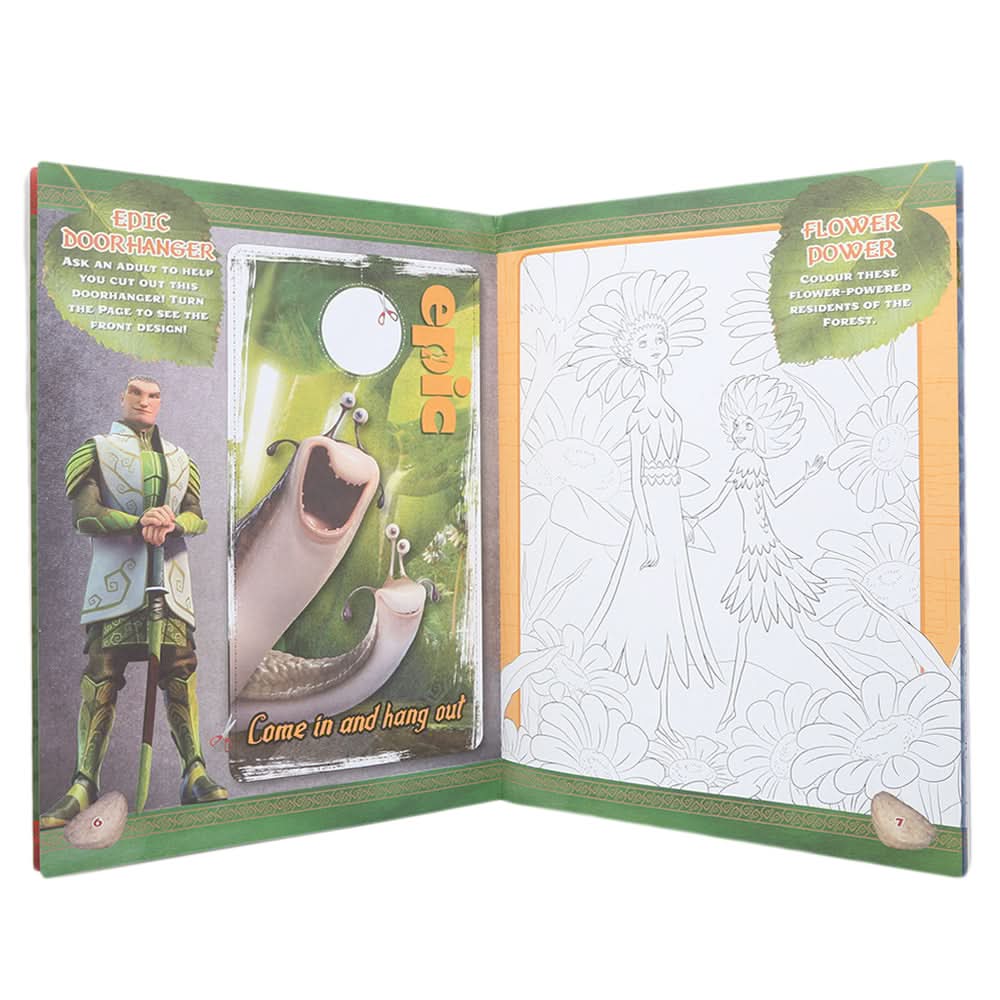 Sticker Epic Book, Kids, Kids Colouring Books, 6 to 9 Years, Chase Value