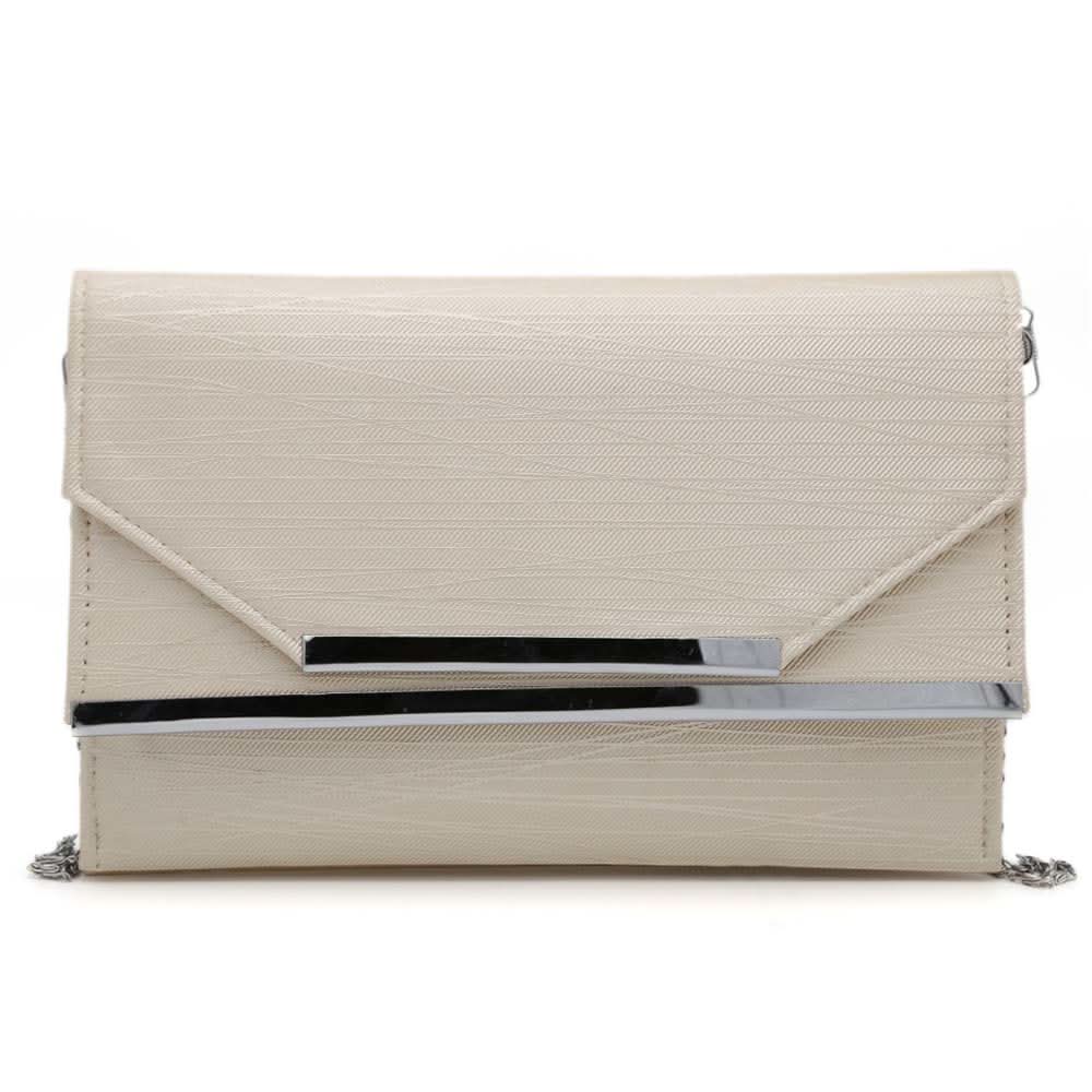 Women's Clutch (Kam-338) - Golden, Women, Clutches, Chase Value, Chase Value