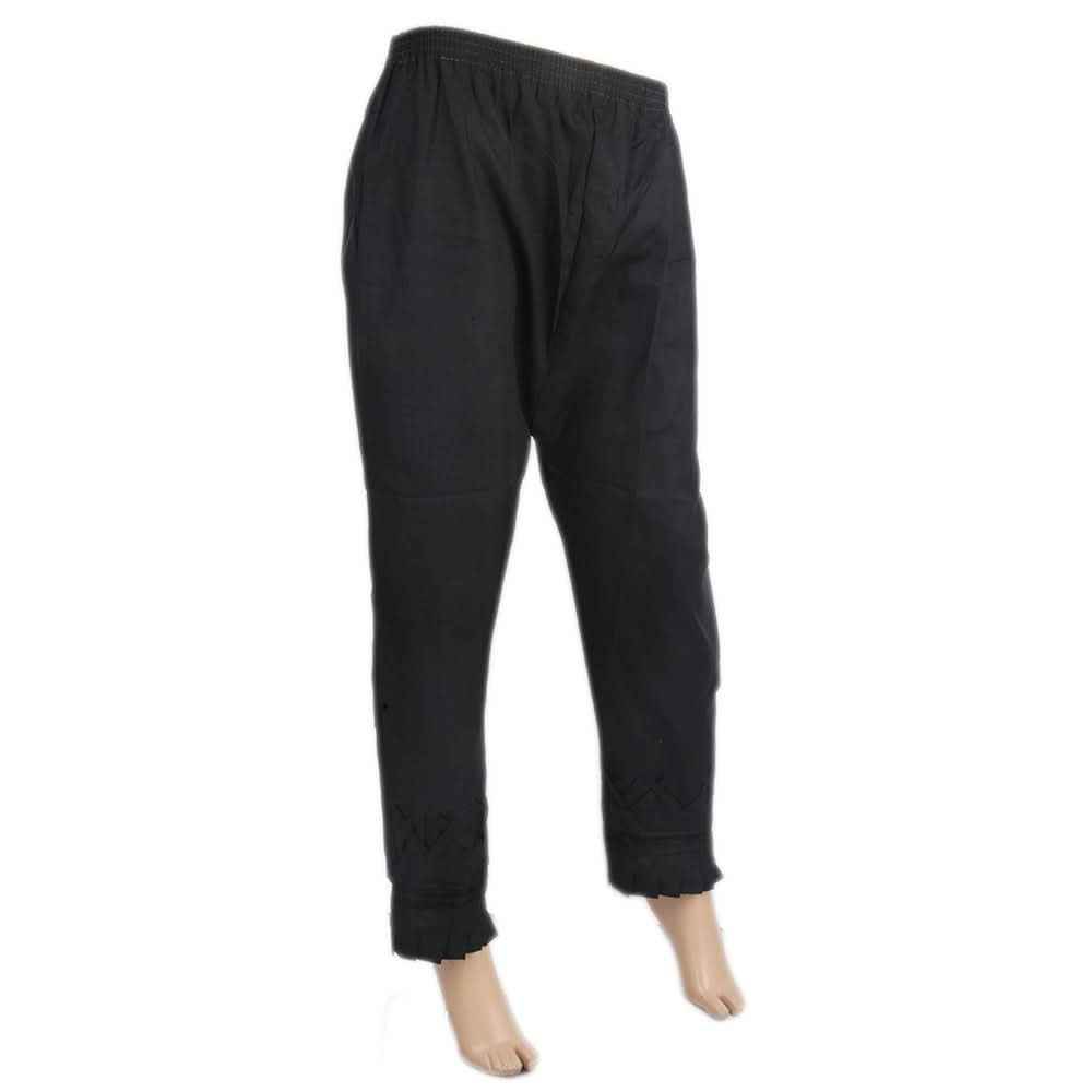Women's Full Pentax With Filers Trouser - Black, Women, Pants & Tights, Chase Value, Chase Value