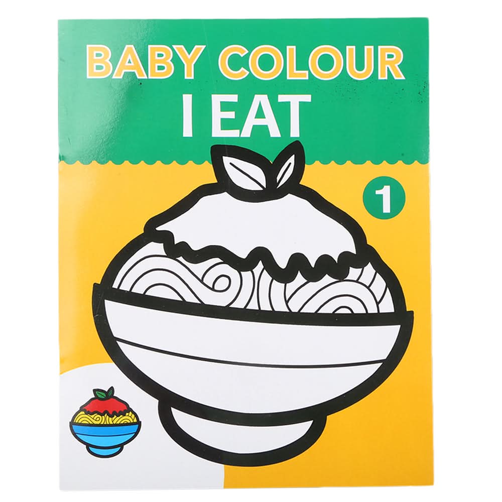 Baby Colours I Eat, Kids, Kids Colouring Books, 3 to 6 Years, Chase Value