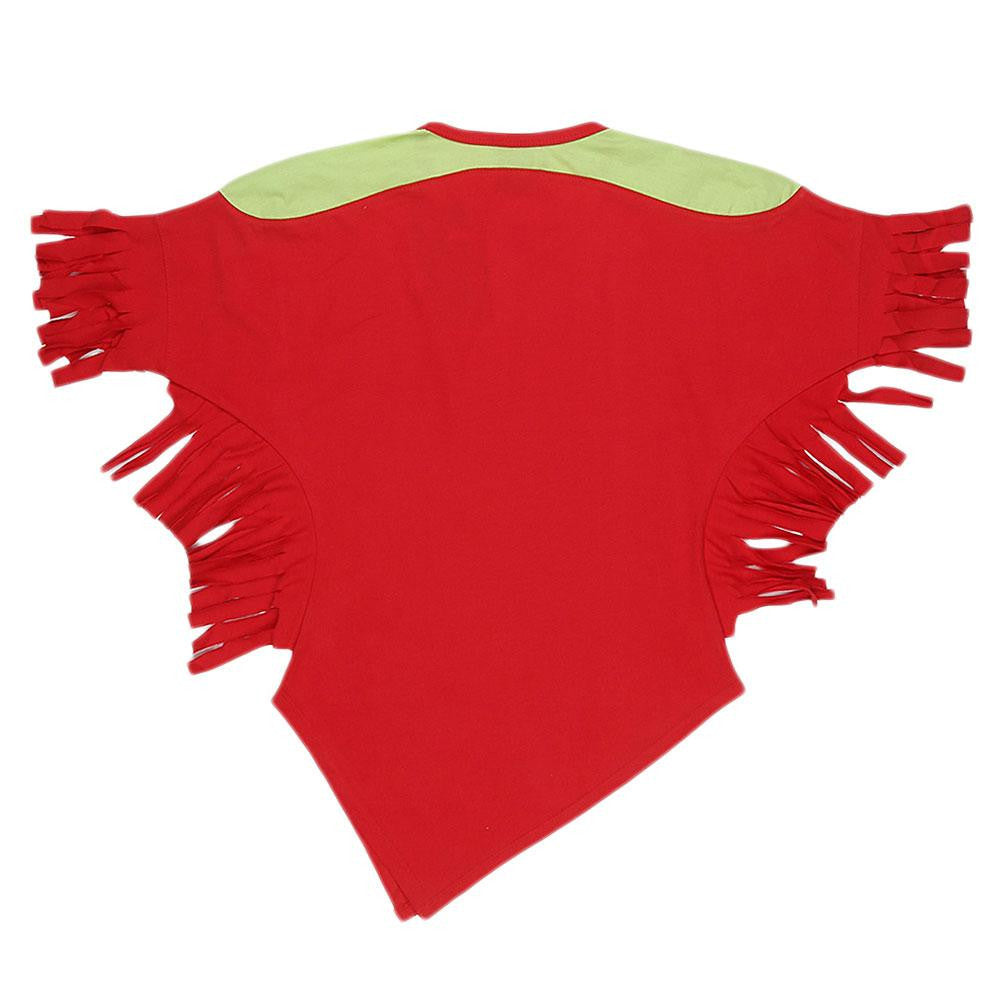 Girls Half Sleeve Printed T-Shirt - Red - test-store-for-chase-value