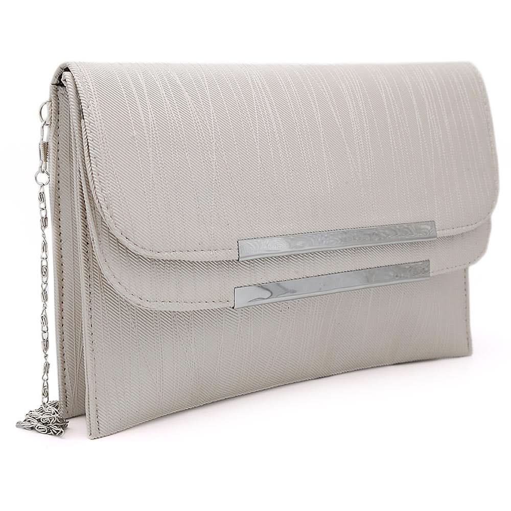 Women's Clutch 1052 - Off White, Women, Clutches, Chase Value, Chase Value