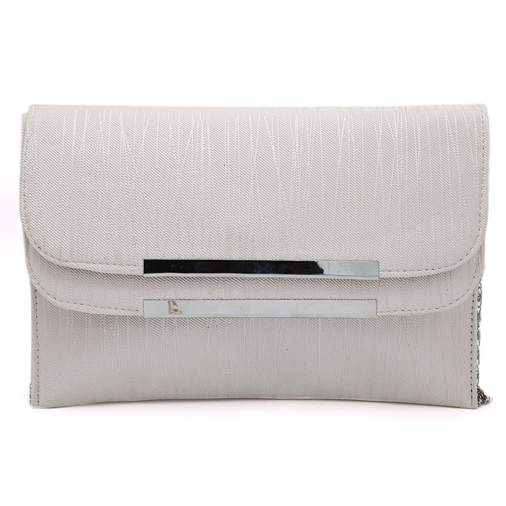 Women's Clutch 1052 - Off White, Women, Clutches, Chase Value, Chase Value