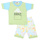 Boys Half Sleeves Suit 4540 - Green, Kids, Boys Sets And Suits, Chase Value, Chase Value
