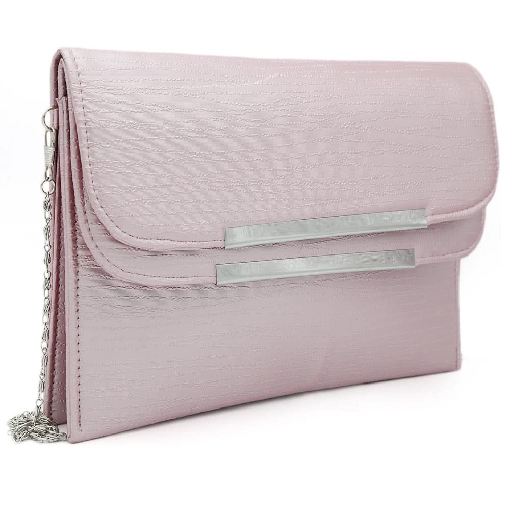 Women's Clutch 1052 - Light-Pink, Women, Clutches, Chase Value, Chase Value