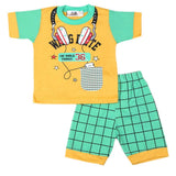 Boys Half Sleeves Suit 4543 - Yellow, Kids Clothes & Accessories, Chase Value, Chase Value