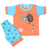 Boys Half Sleeves Suit 4545 - Peach, Kids, Boys Sets And Suits, Chase Value, Chase Value
