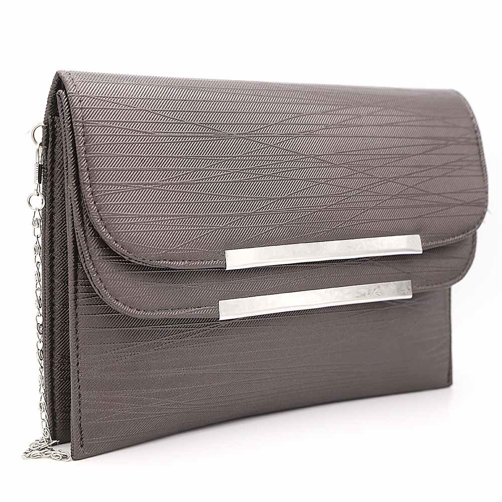 Women's Clutch 1052 - Coffee, Women, Clutches, Chase Value, Chase Value