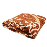 Orchid Blanket 2 PLY Double Bed - Brown, Home & Lifestyle, Blanket, Chase Value, Chase Value