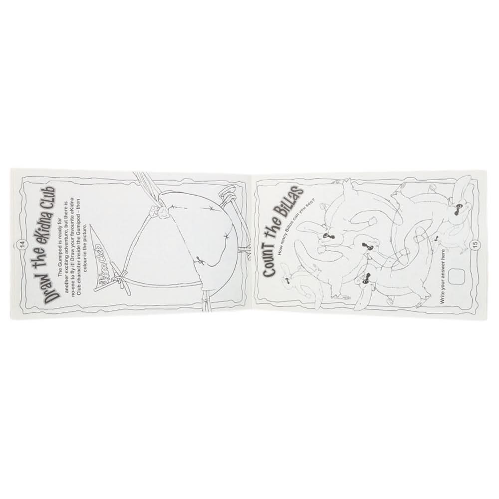Activity Pad - Ekidna Club, Kids, Kids Colouring Books, 3 to 6 Years, Chase Value
