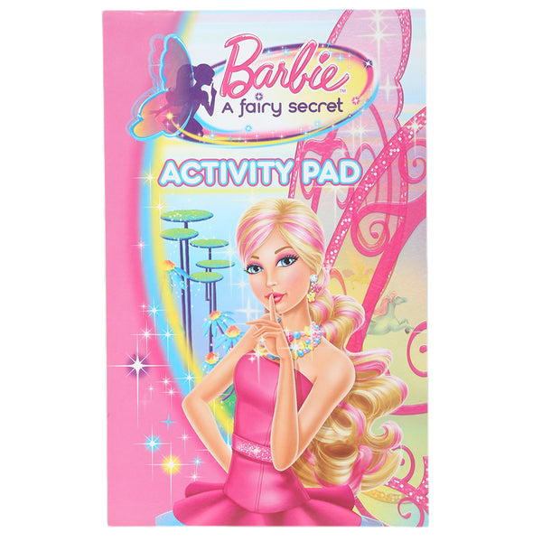 Activity Pad - Barbie, Kids, Kids Colouring Books, 3 to 6 Years, Chase Value