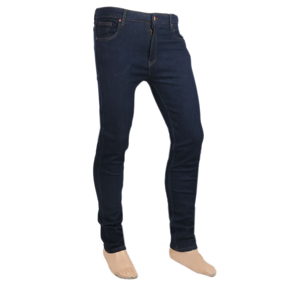 Men’s Denim Pant - Dark Blue, Men, Casual Pants And Jeans, Chase Value, Chase Value