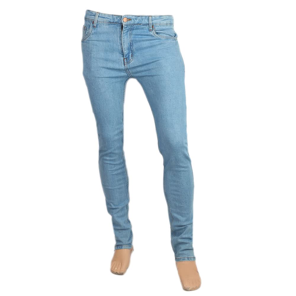 Men’s Denim Pant - Light Blue, Men, Casual Pants And Jeans, Chase Value, Chase Value