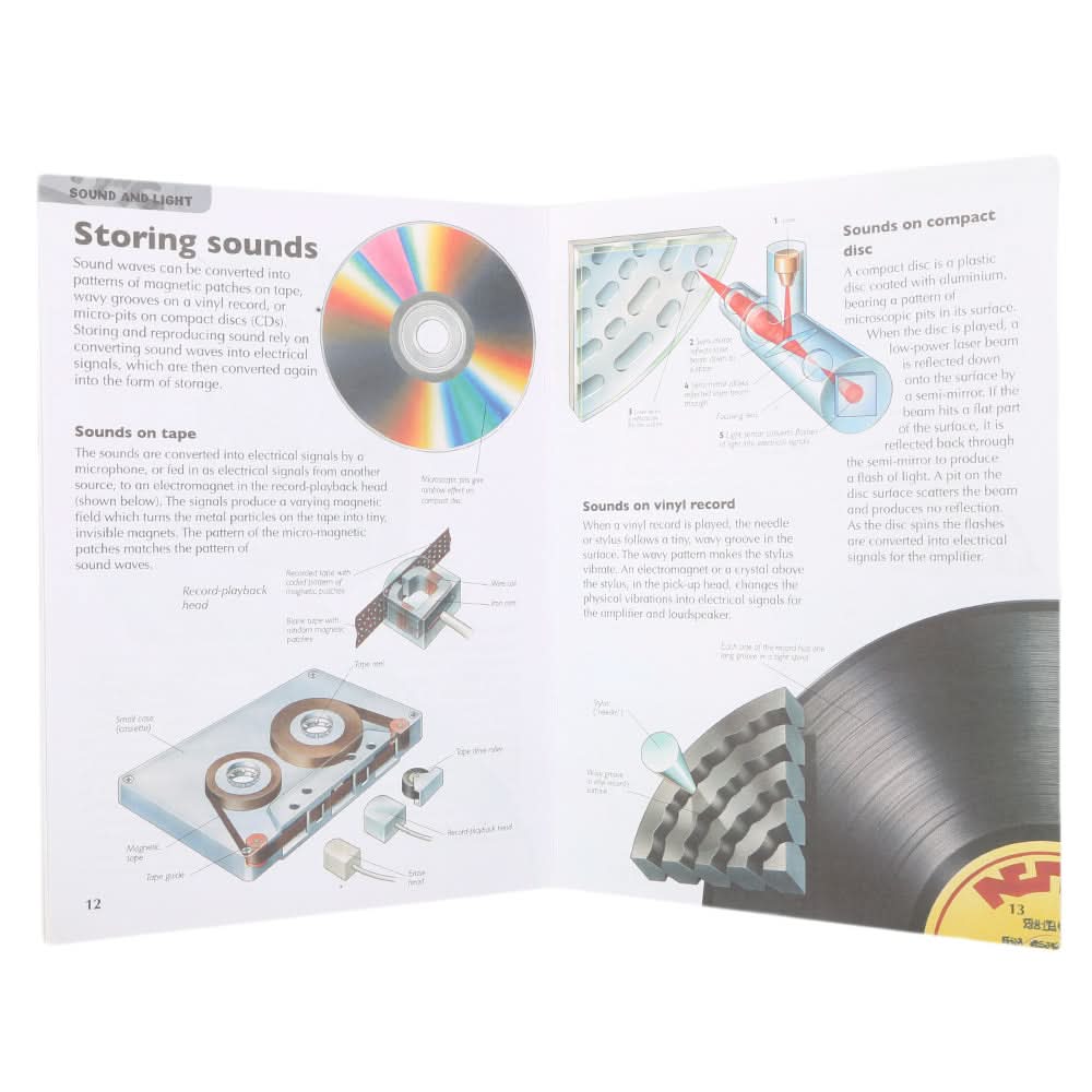 General Knowledge Junior Fact File Sound & Light, Kids, Kids Educational Books, 6 to 9 Years, Chase Value
