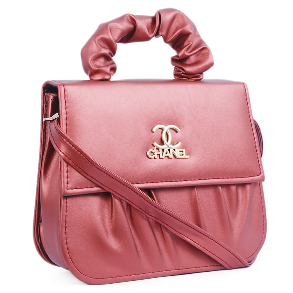 Women's Shoulder Bag - Maroon, Women, Bags, Chase Value, Chase Value