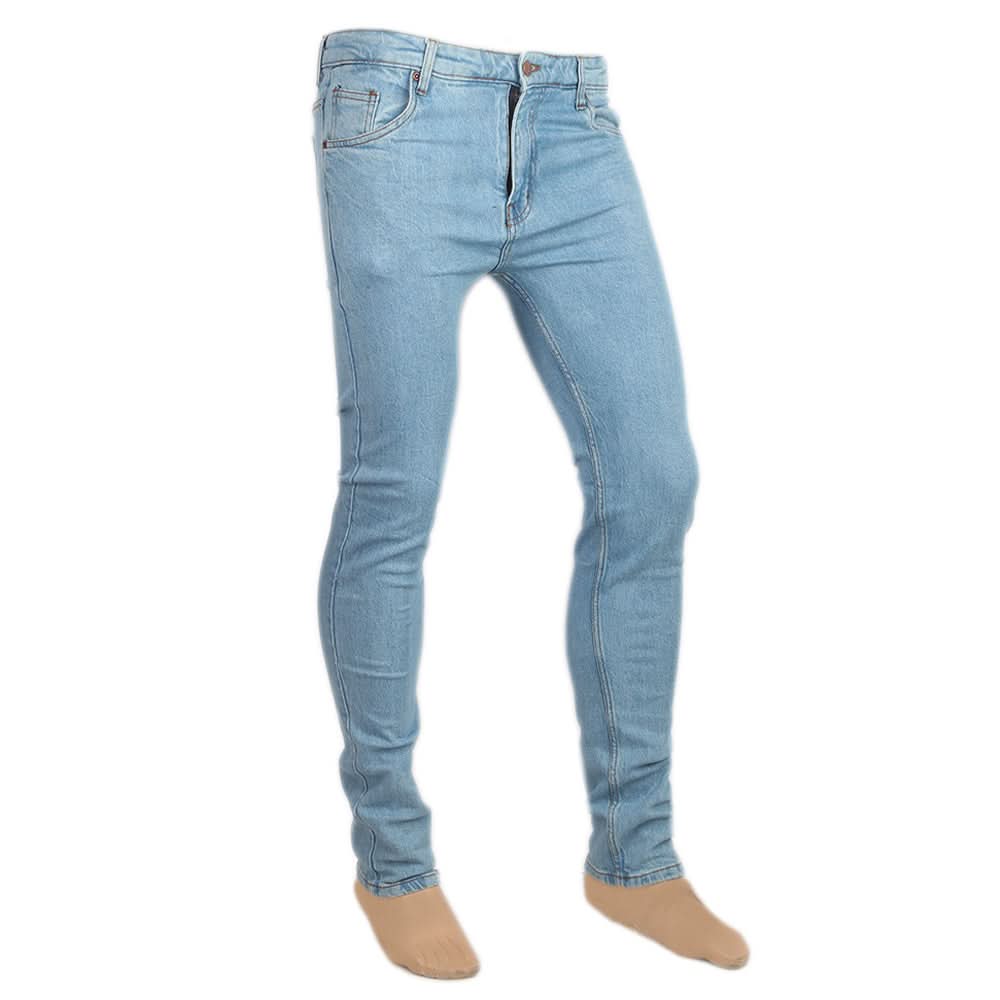 Men’s Denim Pant - Light Blue, Men, Casual Pants And Jeans, Chase Value, Chase Value