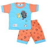 Boys Half Sleeves Suit 4545 - Blue, Kids, Boys Sets And Suits, Chase Value, Chase Value